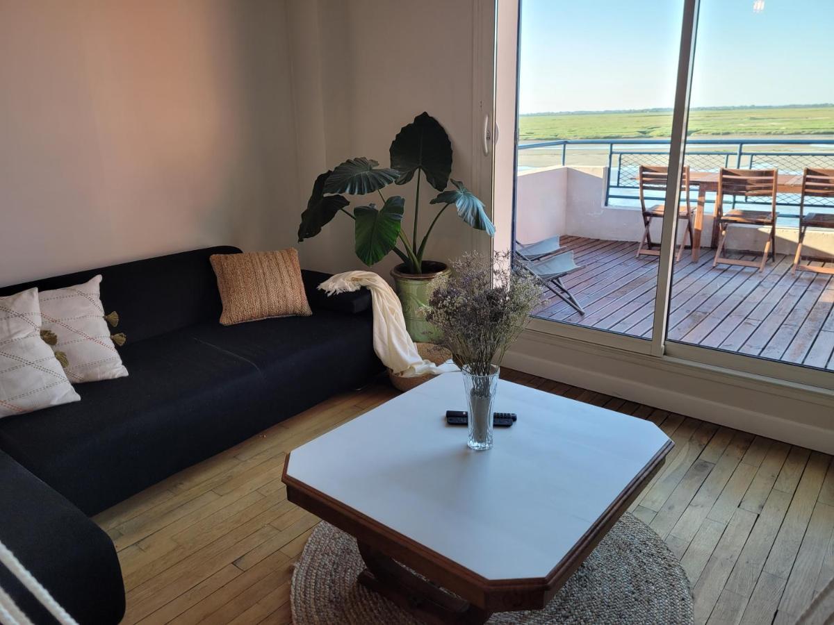 Vue Et Terrasse Panoramique Sur La Baie De Somme Saint-Valery-sur-Somme Exterior foto