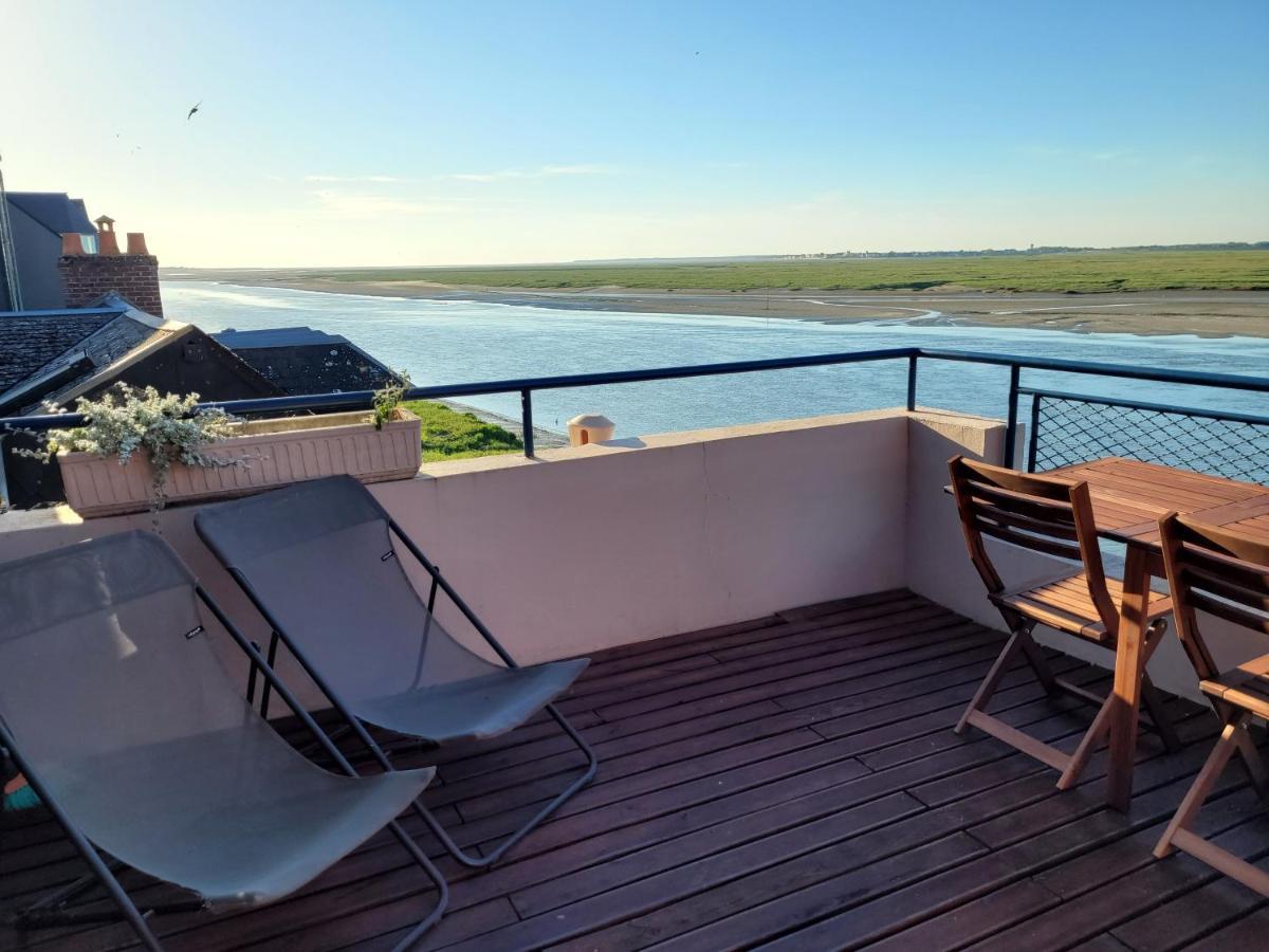 Vue Et Terrasse Panoramique Sur La Baie De Somme Saint-Valery-sur-Somme Exterior foto