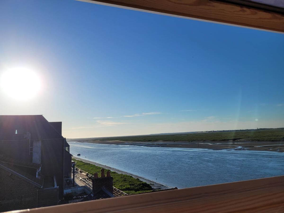 Vue Et Terrasse Panoramique Sur La Baie De Somme Saint-Valery-sur-Somme Exterior foto